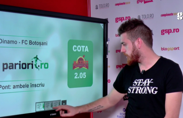 VIDEO Ponturile oferite de Sebastian Culea în emisiunea GSP LIVE