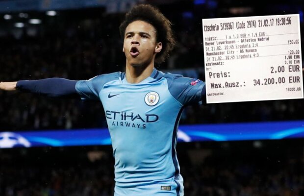 Ghinion teribil pentru un parior » A pierdut 34.200€ din cauza lui Sané!