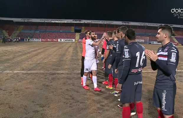 FOTO ASA - FC Voluntari s-a jucat în mocirlă! Terenul a arătat jalnic » Ilfovenii amenință: "Ne vom adresa comisiilor"