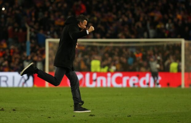 Luis Enrique s-a ținut de glume după 6-1 cu PSG: "Mi-am lăsat meniscurile pe gazon, dar a meritat" :) 