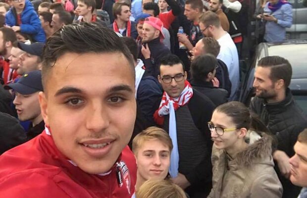 VIDEO Imagini superbe din Belgia: suporterii lui Mouscron au sărbătorit cu Rednic și Manea rămânerea în prima ligă