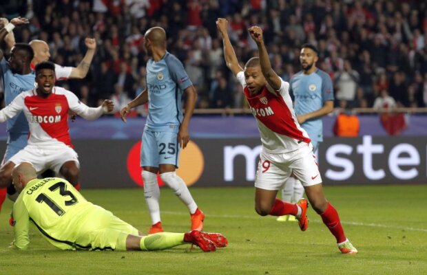 FOTO și VIDEO Remontada franceză! Al doilea șoc al optimilor Ligii: trupa lui Guardiola ratează calificarea în fața lui Monaco, după ce o bătuse 5-3 în tur!