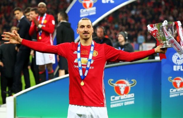 Zlatan îşi prelungeşte contractul cu United cu o condiţie » Dorința atacantului suedez