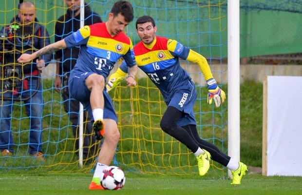 FOTO Situația ciudată în care a fost pus un jucător al Stelei la primul antrenament la națională