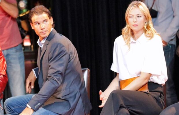 Contestată de toată lumea, Șarapova și-a găsit alinarea într-un mesaj trimis de Nadal: "E foarte drăguț"