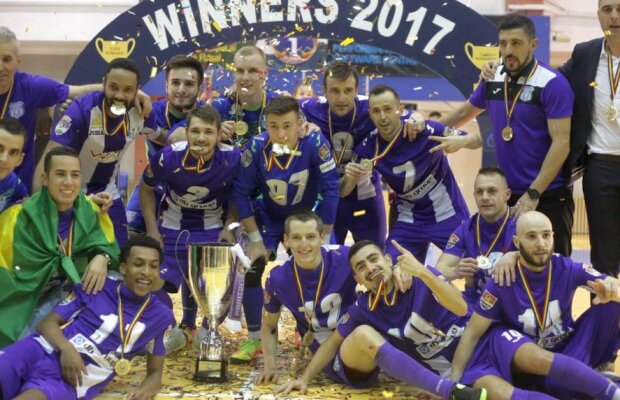 Finala dramatică în Cupa României la futsal! Câștigătoarea s-a decis după lovituri de la 6 metri