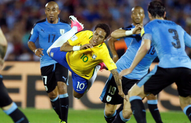 VIDEO Samba la Montevideo » Paulinho și Neymar au făcut show în Uruguay, 4-1. Brazilia e ca și calificată la CM 2018