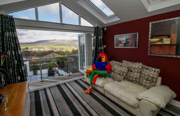 GALERIE FOTO » S-a îmbrăcat în papagal pentru a reuși să vândă o casă