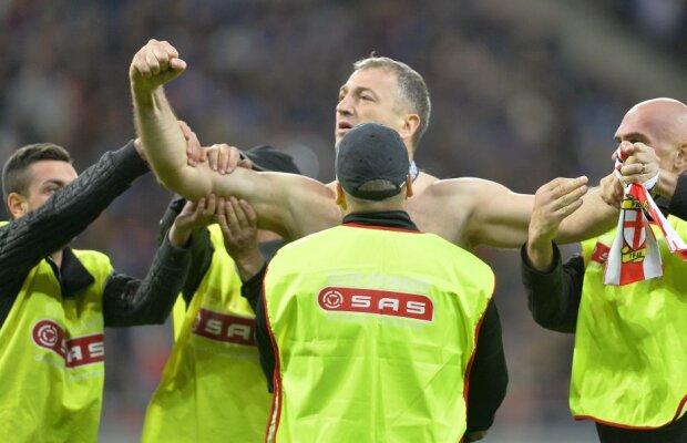 GALERIE FOTO UPDATE Pedepse drastice pentru fanii care au intrat pe stadion la FCSB - Dinamo! Cine e "muntele" de care trăgeau 4 stewarzi 