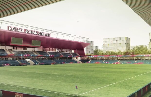 Barcelona şi-a prezentat noua bijuterie! Noul stadion îi va purta numele lui Johan Cruyff