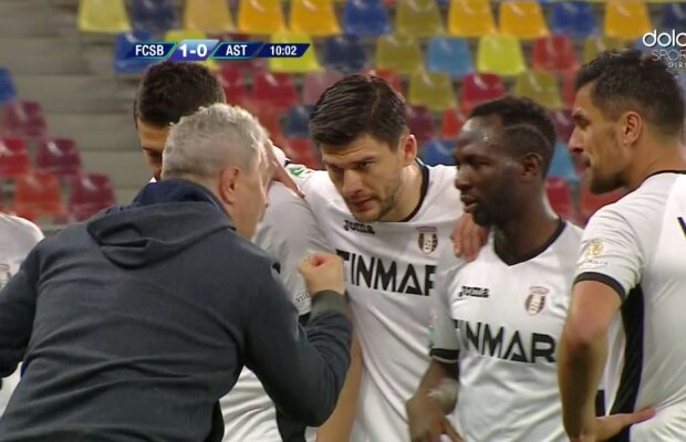 FOTO Gest incredibil al lui Șumudică, după ce Alibec a înscris contra Astrei