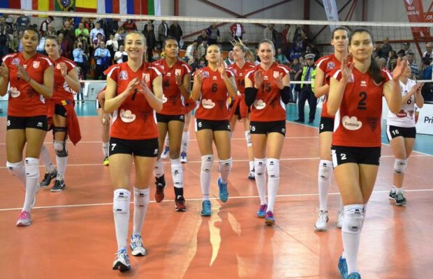 Titlu asigurat » Volei Alba Blaj a devenit campioană matematic