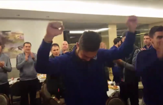 VIDEO Petrecere în cantonamentul Viitorului înaintea meciului cu Dinamo! Gabi Iancu a fost în mijlocul acțiunii