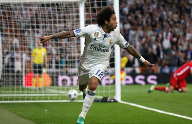 FOTO Uluitorul Marcelo » Fundașul a salvat-o pe Real prin două intervenții magistrale, apoi a pasat la golul decisiv al lui Ronaldo