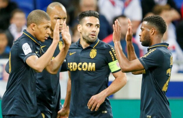 VIDEO Monaco e dezlănțuită! Mbappe și Falcao au făcut spectacol pe terenul lui Lyon