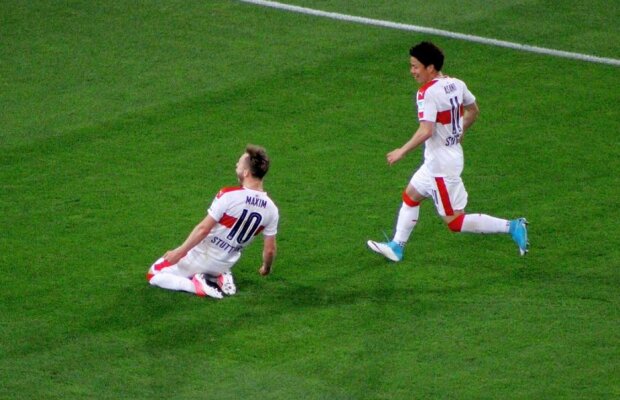 VIDEO Daum, ai văzut asta? Maxim a marcat un nou eurogol pentru Stuttgart » Poate fi o soluţie pentru meciul cu Polonia?