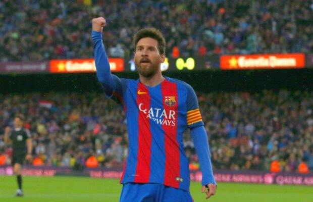 FOTO Modul inedit prin care au sărbătorit catalanii golul lui Messi » Au reluat gestul din meciul cu Real Madrid