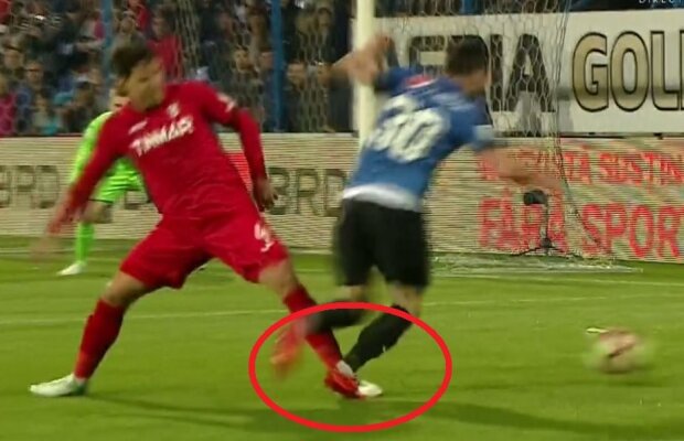 FOTO Istvan Kovacs a comis-o la meciul 200 în Liga 1! N-a dat un penalty evident în Viitorul - Astra » Verdictul specialistului