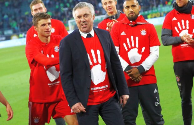 "Carlo Nazionale" ˘» Ancelotti a făcut ce nimeni nu a putut » Ce record a stabilit după titlul cu Bayern