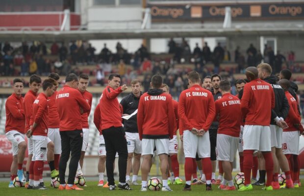 VIDEO + FOTO Fanii dinamovişti au făcut spectacol înaintea partidei cu FCSB » L-au convins pe Contra: "Sunt aproape de a rămâne" 