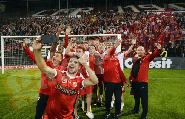 Petrecere până la sfârșit » TOP 10 imagini incredibile cu bucuria dinamoviștilor după victoria cu CFR