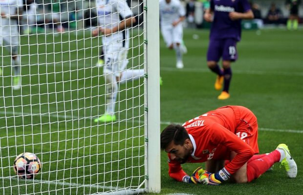 VIDEO Tătă a intrat la apă » Portarul Fiorentinei a fost miraculos, apoi ezitant cu Sassuolo, 2-2