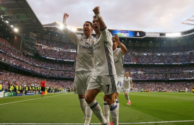 VIDEO Și în Champions League se recurge la metode neortodoxe » Ce i-a cerut Sergio Ramos lui Cristiano Ronaldo, în timpul meciului Real Madrid – Atletico