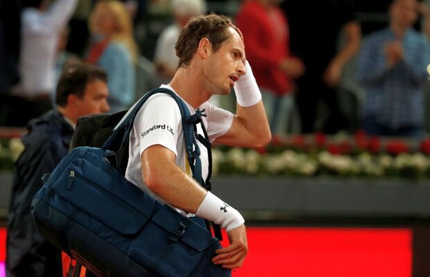 Knock-out! Liderul mondial Andy Murray continuă sezonul horror » Înfrângere clară în turul doi de la Roma