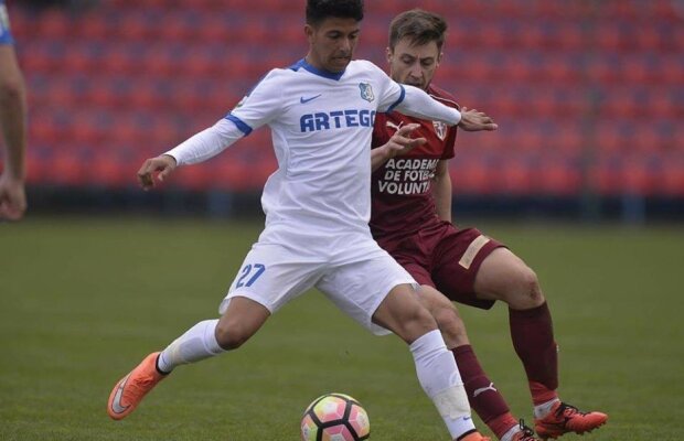 EXCLUSIV Obiectiv îndrăzneț pentru cel mai tânăr marcator din Liga 1 din acest sezon: "Vrem să evităm și locul de baraj"