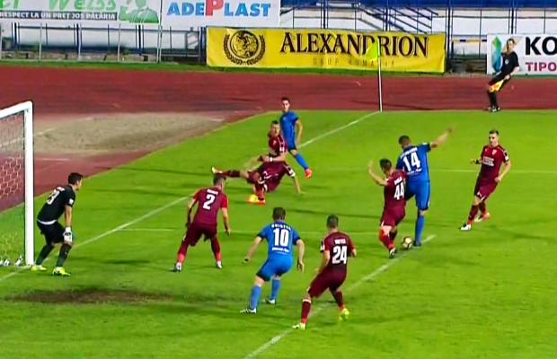 VIDEO+FOTO GOLubovici fantastic! Reușită de senzație a atacantului de la Iași