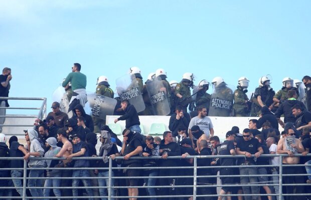 Pedepse drastice în Grecia: PAOK, 6 puncte penalizare, 7 meciuri cu porțile închise și 282.500 de euro amendă!