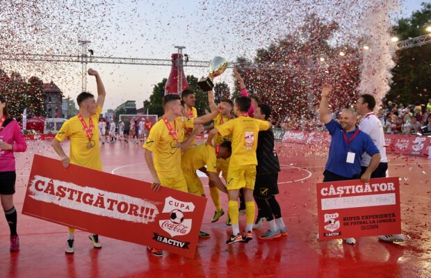 FOTO MVP-ul finalei Cupei Coca-Cola așteaptă oferte după competiția câștigată: "Am auzit că ne-au urmărit mai mulți oameni de fotbal"