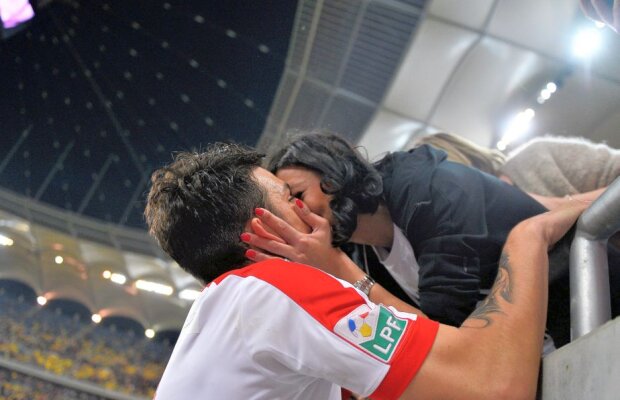 FOTO Momente amuzante cu Sergiu Hanca și soția sa pe aeroport » Cine i-a cauzat fotbalistului bătăi de cap