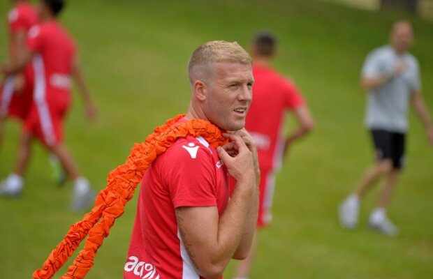 FOTO + VIDEO Corespondență din Slovenia » Circuit de forță la antrenamentul lui Dinamo » Jucătorii s-au motivat exemplar: "Îmi vine să rup coarda asta!" :)