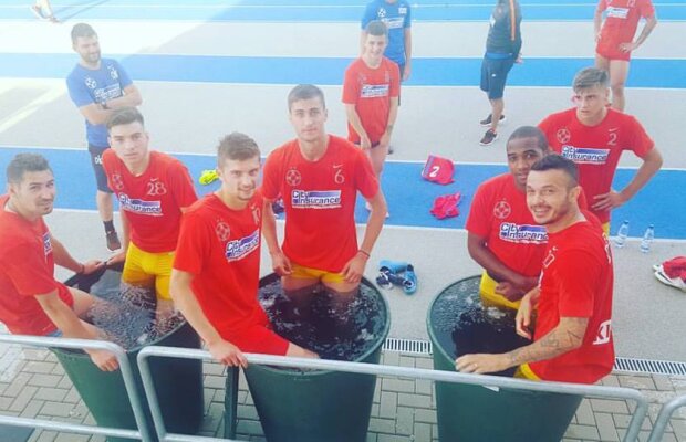 CSU ia în râs Dinamo și FCSB: "Marile cluburi lucrează cu criosaună, noi băgăm jucătorii în butoaie cu murături!" » Ce uită clubul din Craiova