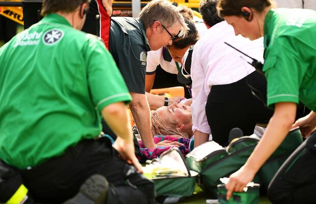 FOTO Sorana Cîrstea a vizitat-o pe Mattek-Sands în spital, înaintea meciului cu Muguruza » Mesajul americancei