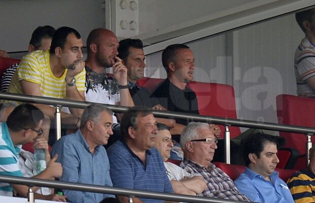 Prezență surpriză la Giurgiu! Dică și MM au plecat din cantonament și au venit la meciul de Europa League » Lângă cine au stat cei doi 