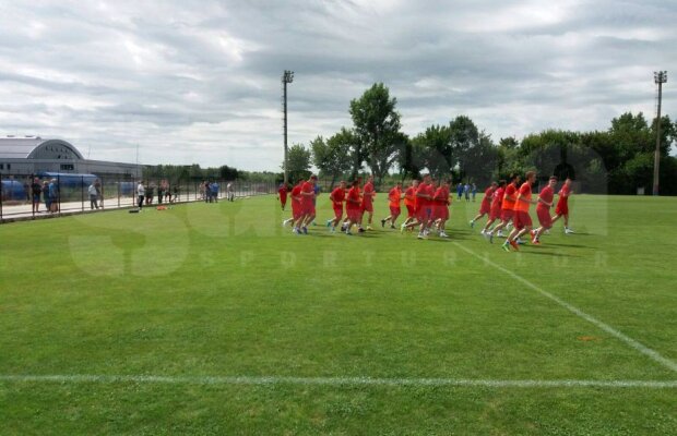 GALERIE FOTO CSA Steaua a făcut azi primul antrenament de la revenire! În Ghencea se lucrează la foc automat 