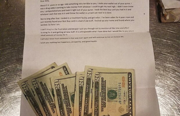 Incredibil! A înapoiat banii furați cu ani în urmă de la o femeie!