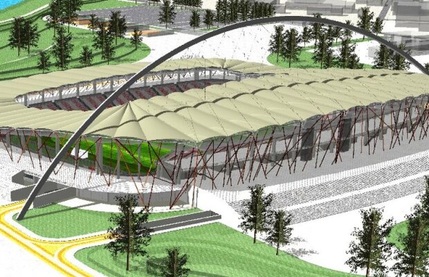 Ca la carte :D Noul stadion din Alexandria ar urma să fie construit în locul unui parc!