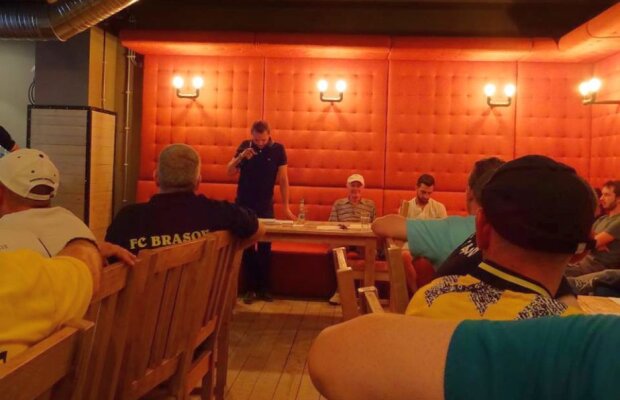 O glorie a lui FC Brașov aniversată de suporteri: "Doar așa putem redeveni clubul care se lupta cu Espanyol"