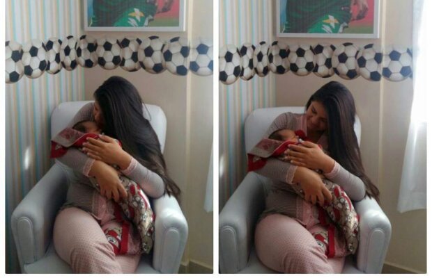 Emoționant » Soția unui jucător din lotul lui Chapecoense, dispărut în tragedia aviatică, a născut: "Tatăl tău și-a împlinit visul și te va veghea mereu"