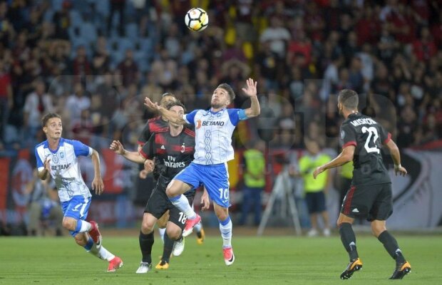 AC Milan -CSU Craiova 2-0 // Oltenii sunt mândri după "dubla" cu italienii: "Am jucat de la egal la egal, nu am făcut țara de râs"