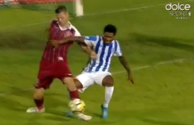 VIDEO Poli Iași - CFR Cluj » "N-a fost penalty". Echipa lui Dan Petrescu a deschis scorul dintr-o fază controversată. Reacția specialistului 