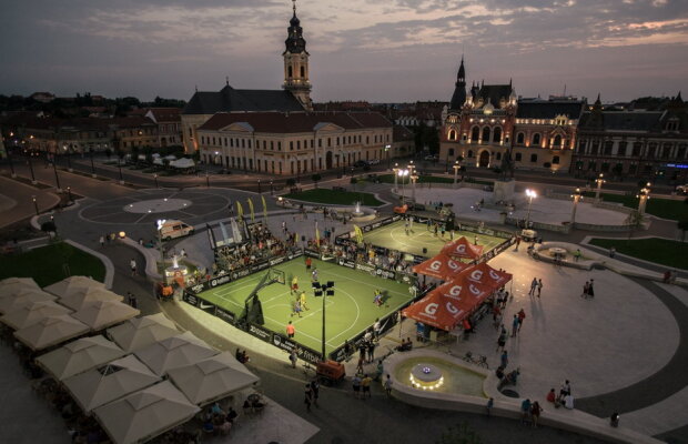 Cod roșu de baschet 3x3 » Un fost star al echipei locale a câștigat Visit Oradea Streetball! Sandu Lungu a făcut show sub panou