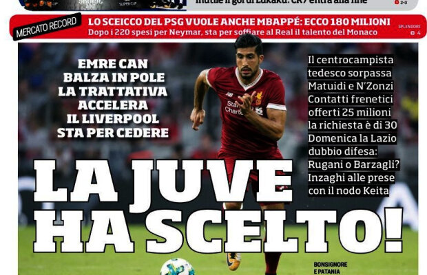 Ce scriu azi ziarele de sport din lume (9 august 2017)