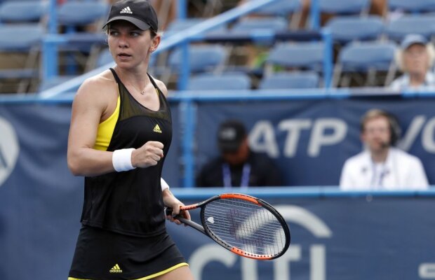 Simona Halep face un meci PERFECT în fața cehoaicei Strycova, scor 6-1, 6-0 » Reacția Simonei + Pe cine înfruntă în sferturile Rogers Cup