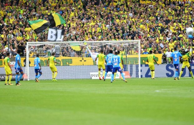 VIDEO+FOTO Canar imperial » Tătărușanu a debutat cu 5 parade de senzație în poarta lui Nantes, dar a luat gol în ultimele minute