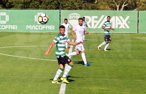 Corespondență din Portugalia //  FOTO Interviul cu românul care joacă de 12 ani la Sporting » Cum vede jocul portughezilor și ce spune de șansele steliștilor