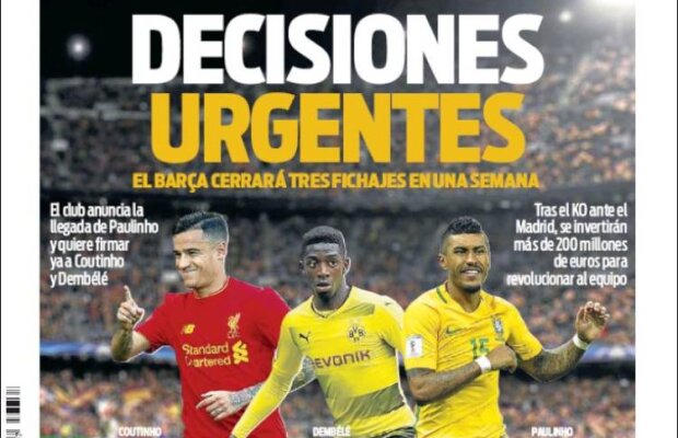 Ce scriu azi ziarele de sport din lume (15 august 2017)